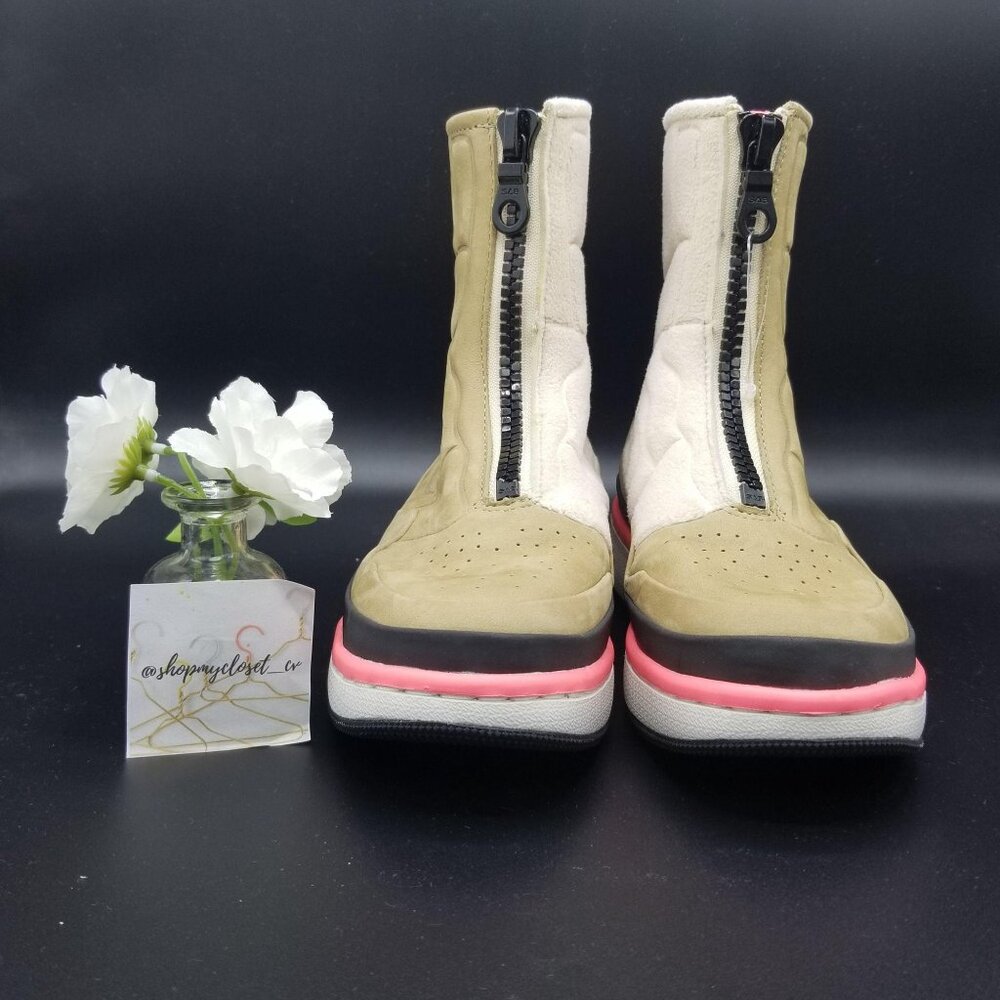 Nike Air Jordan 1 Jester XX Utility AV3722-200 Women's Boots SZ 5 NEW Tan/Pink/B